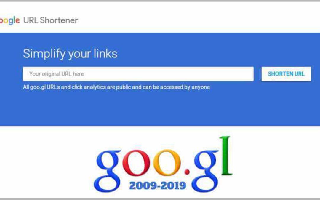 Enlaces cortos de Google desaparecen