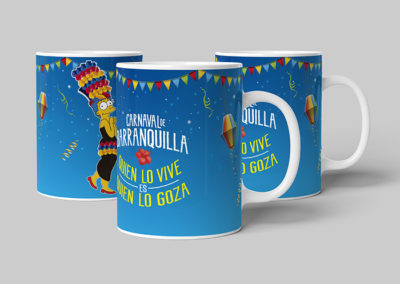 Mug Carnaval Marge Simpsons