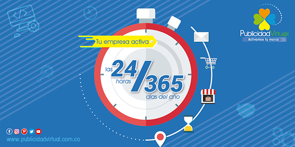 página web activa todo el año