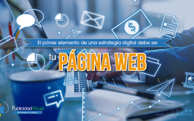 SITIO WEB, el primer elemento de tu estrategia digital