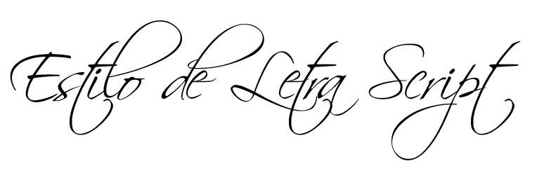 fuente script