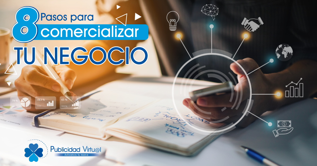 8 pasos para comercializar tu negocio
