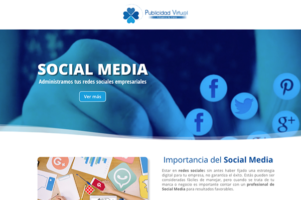 Landing page Loyal Insurance landing_redes_sociales