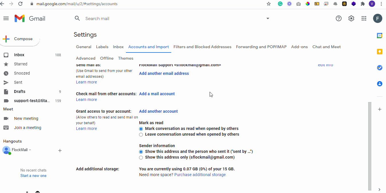 Configuración correo corporativo en gmail