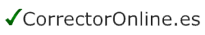 Corrector de texto online