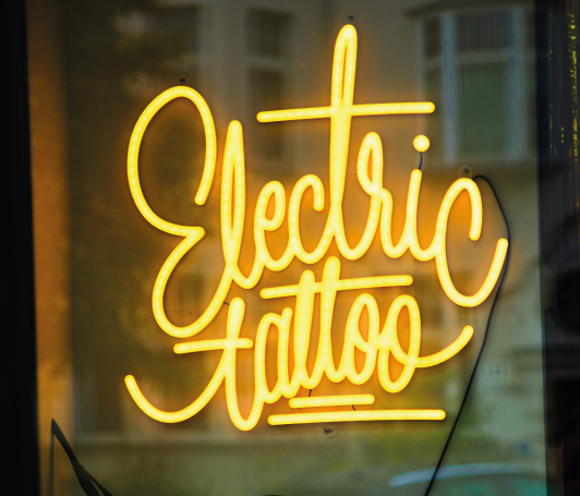 Avisos en neón flex